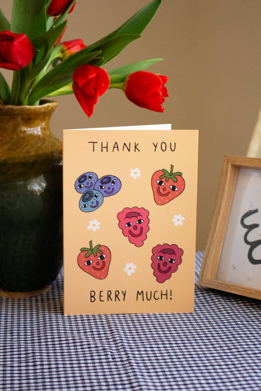 Thank you berry much Greeting Card