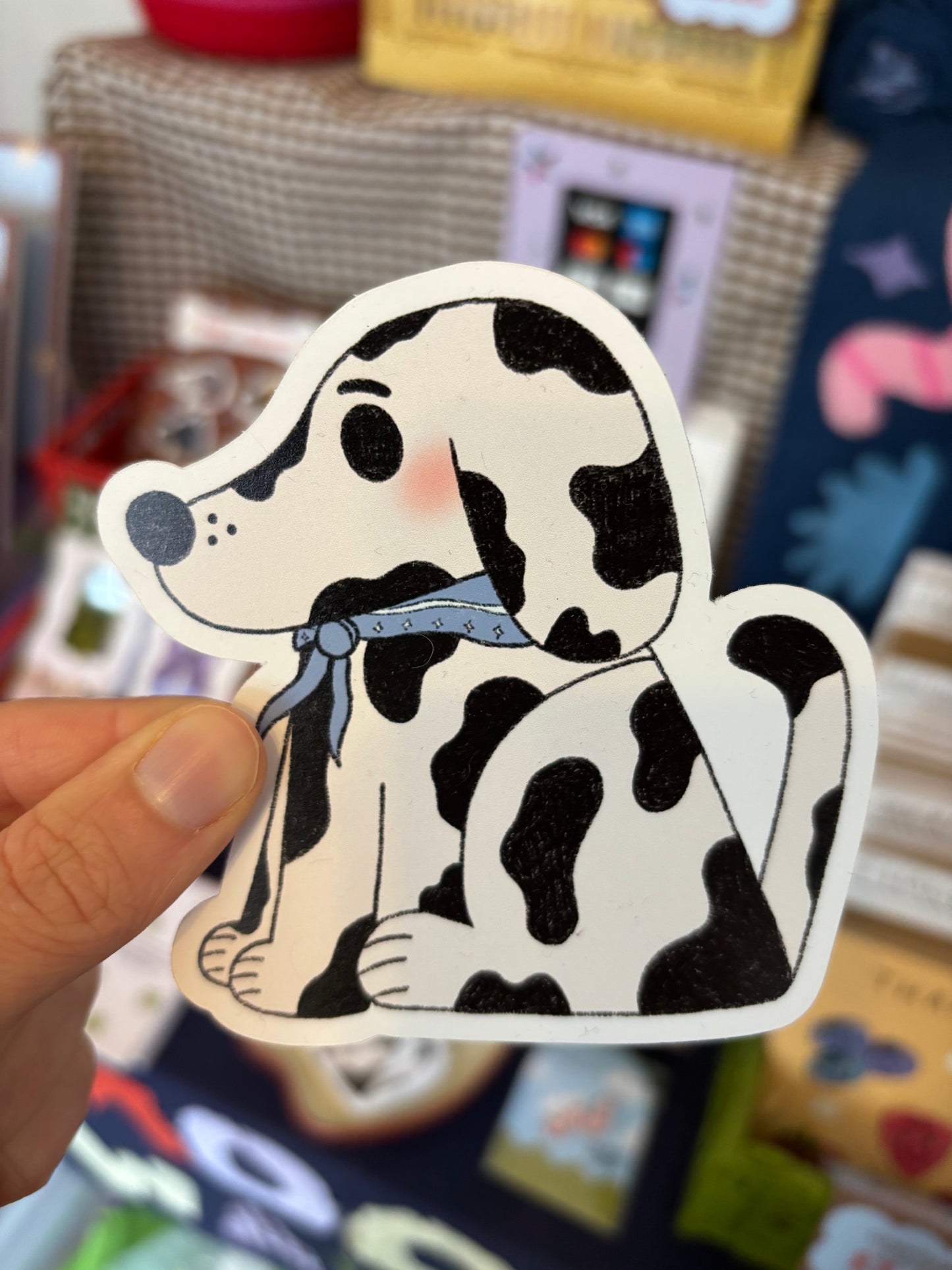 Bingo the dog Paper Sticker!