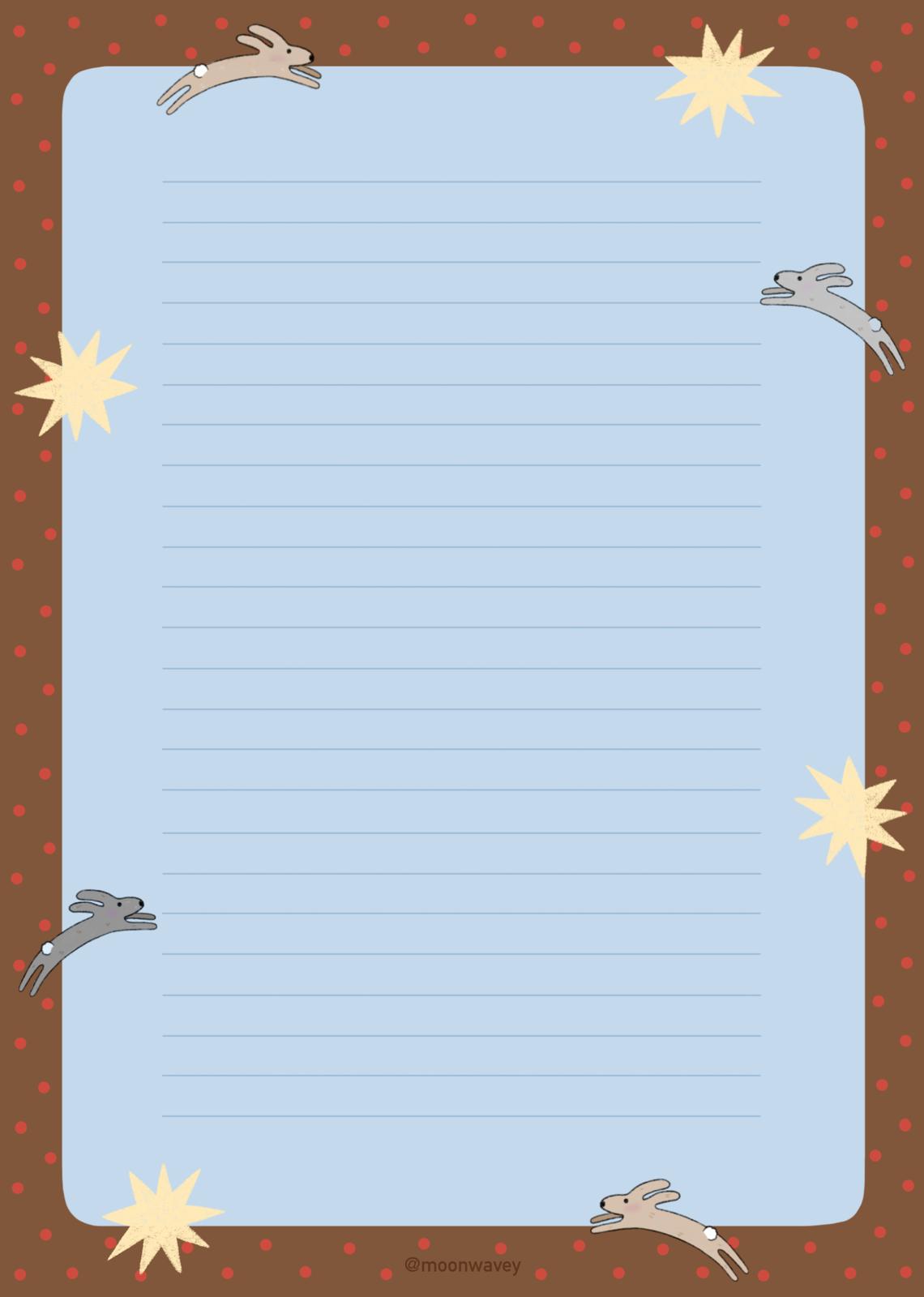 Bunny Note Pad