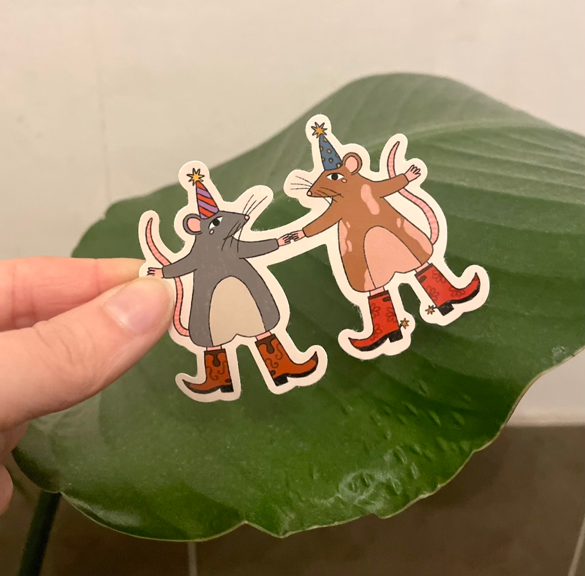 Party Ratties Sticker!